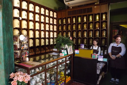 チェンマイの「Vien Joom On Teahouse」